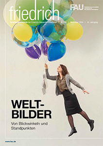 Cover FAU-Magazine friedrich