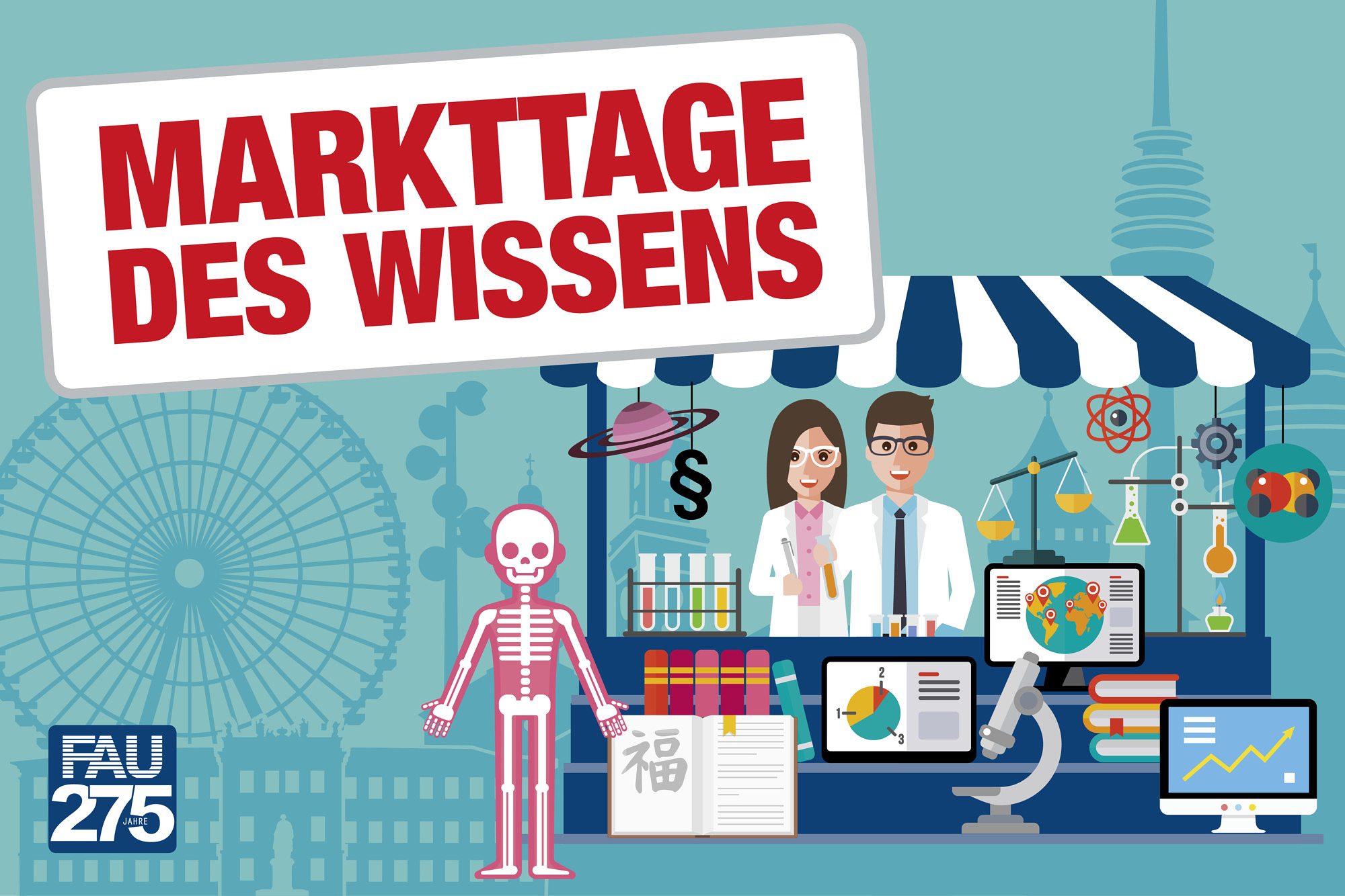 Zum Artikel "Markttag des Wissens Nürnberg – 9. Juni"